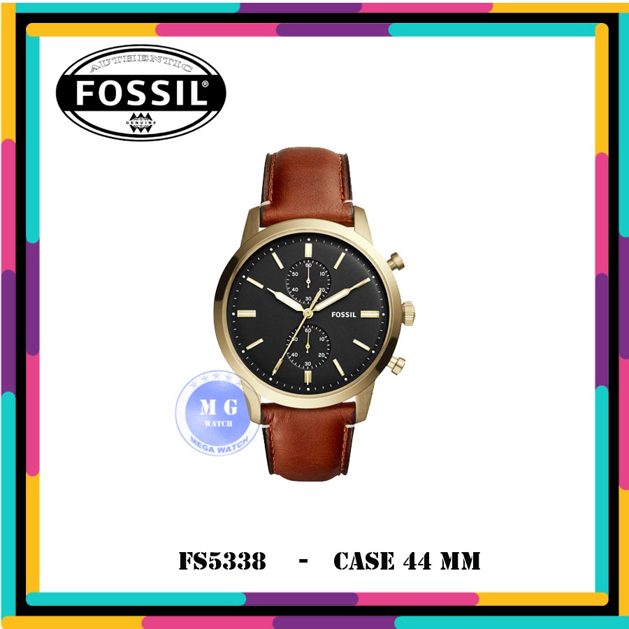 Jam Tangan Pria Fossil Original FS5338 FS 5338  Townsman Chrono MURAH