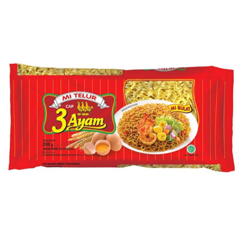 

MIE TELUR 3 AYAM