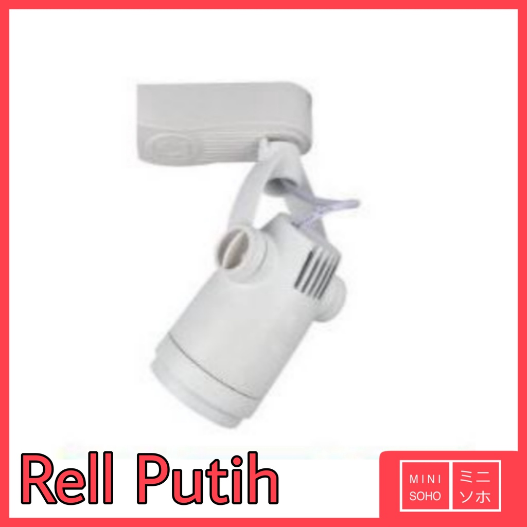 Lampu Sorot MR16 Panjang Fiting Sorot LED Spot Light Plafon Rell Rail Spotlight