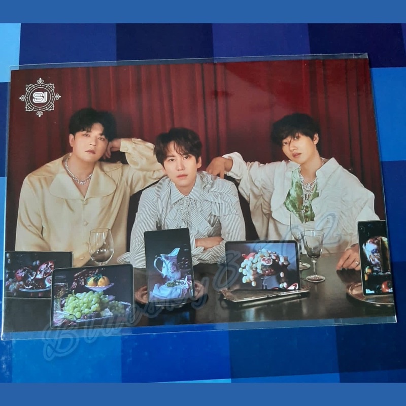 SUPER JUNIOR POSTCARD KYUHYUN EUNHYUK SHINDONG