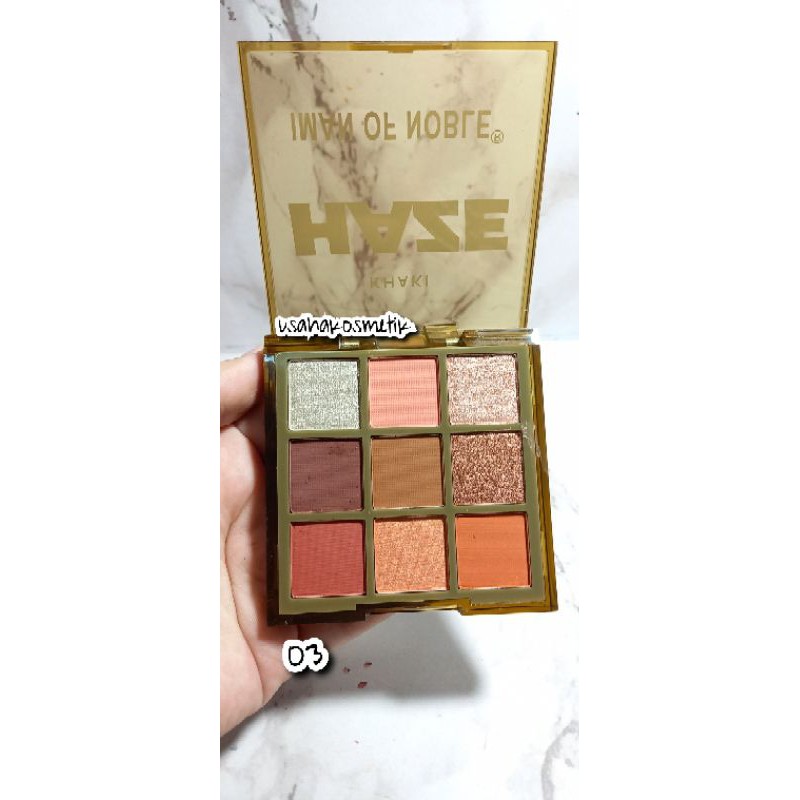 PROMO HOT !!! EYESHADOW 9 WARNA VERSI HAZE DARI IMAN OF NOBLE No. 8342F