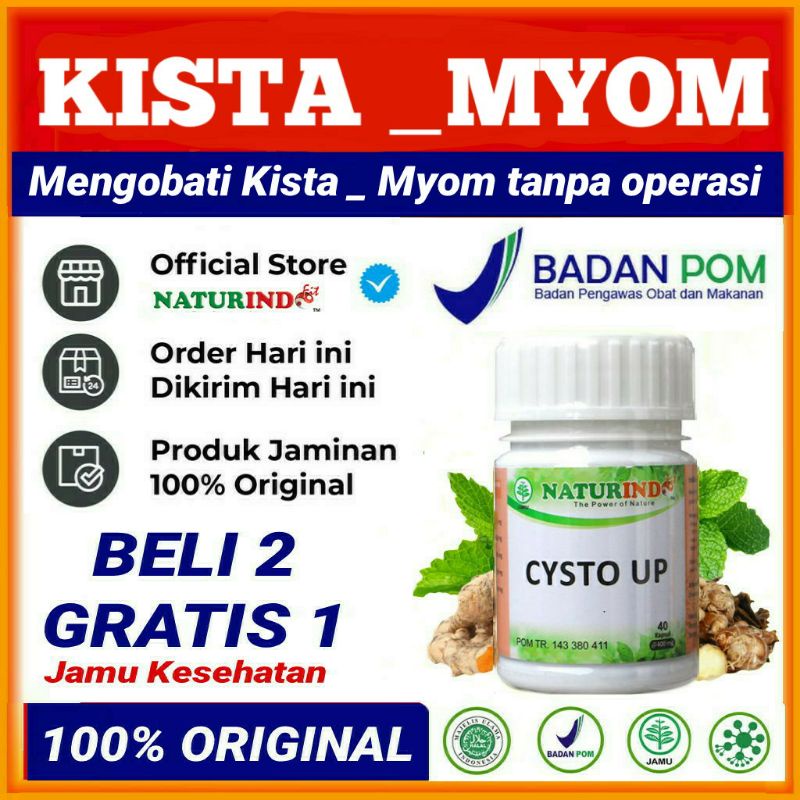 OBAT KISTA CYSTA MIOM HERBAL TANPA OPERASI