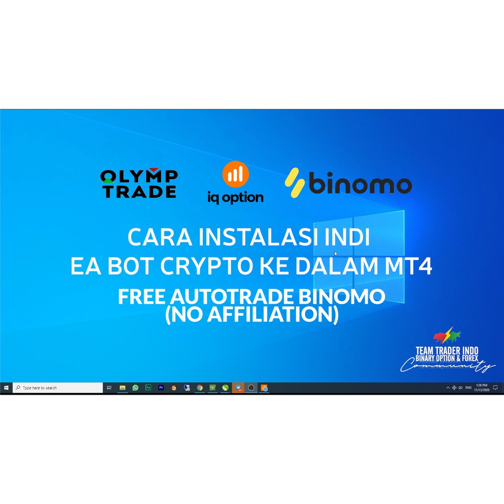 JASA INSTALASI SOFTWARE EA BOT CRYPTO BINOMO FOR META ...