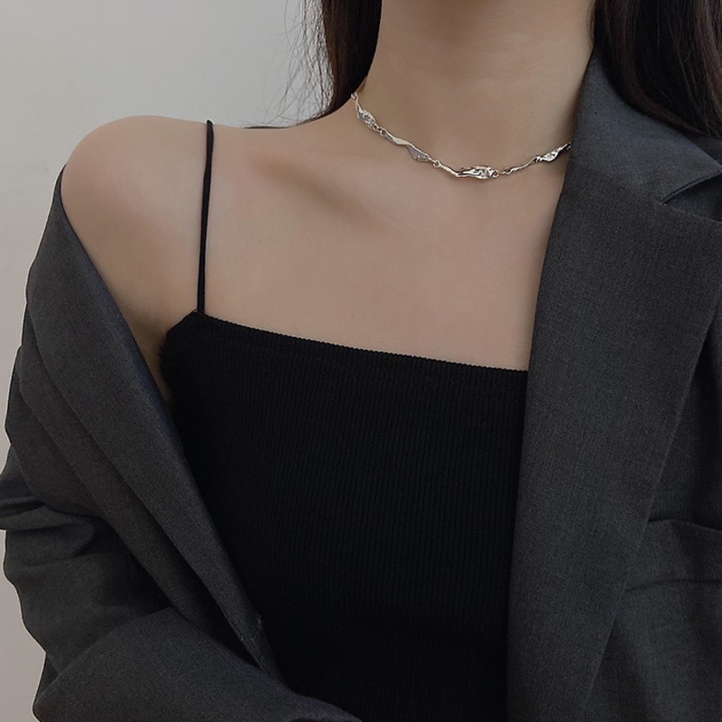 Necklace Accessories Light Luxury Simple Short Style Clavicle Chain