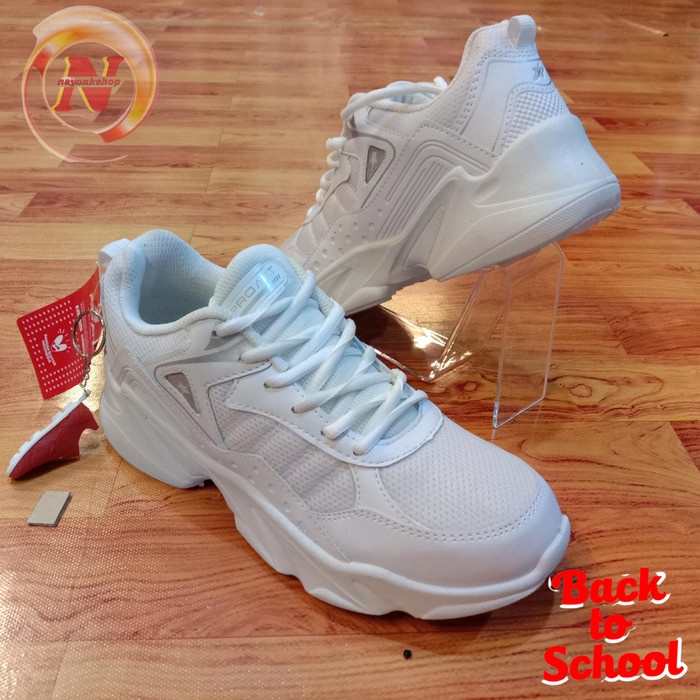SEPATU KET SNEAKER WANITA PRO ATT LIP500.ORIGINAL - ALL WHITE, 37