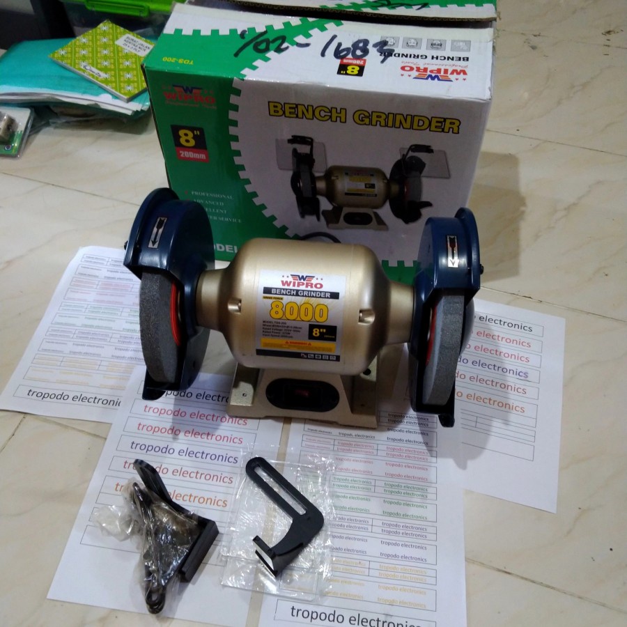 Mesin Gerinda Duduk 8 Inch WIPRO TDS 200