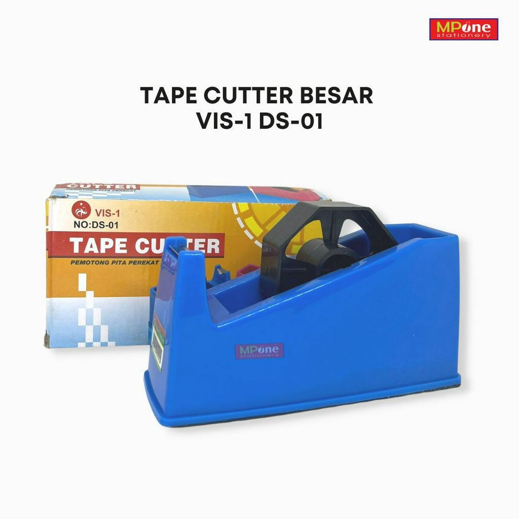 

Tape Cutter VIS-1 / Pemotong Pita Perekat / Tape Dispenser Untuk Ukuran Isolasi 12 dan 24 mm