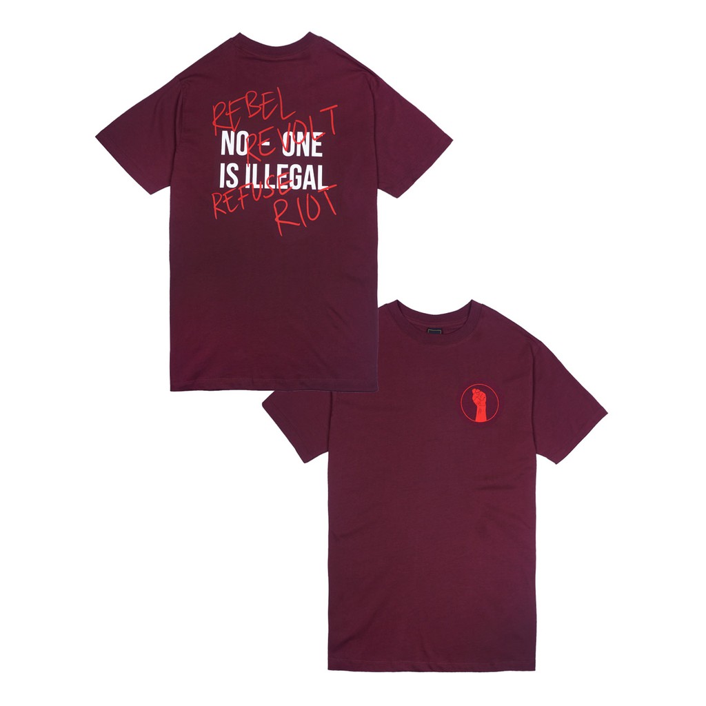 

Reclays Tshirt Illegal Maroon