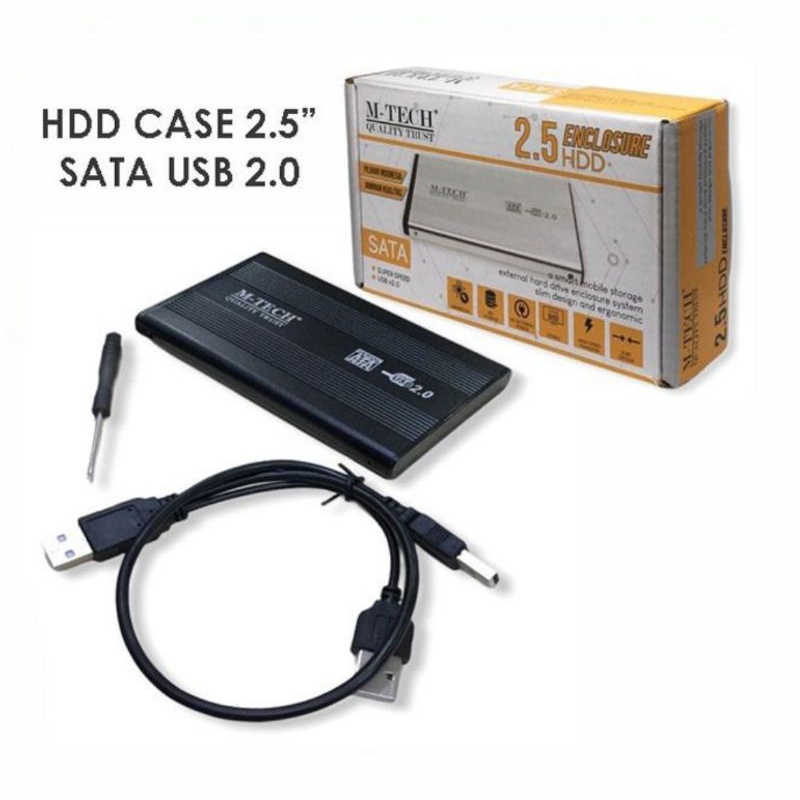 CASING Hardisk External 2.5" USB 2.0 sata