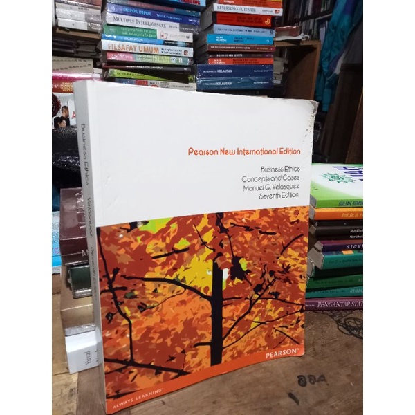 Buku Business Ethics concepts and Cases. Manuel G Velasquez