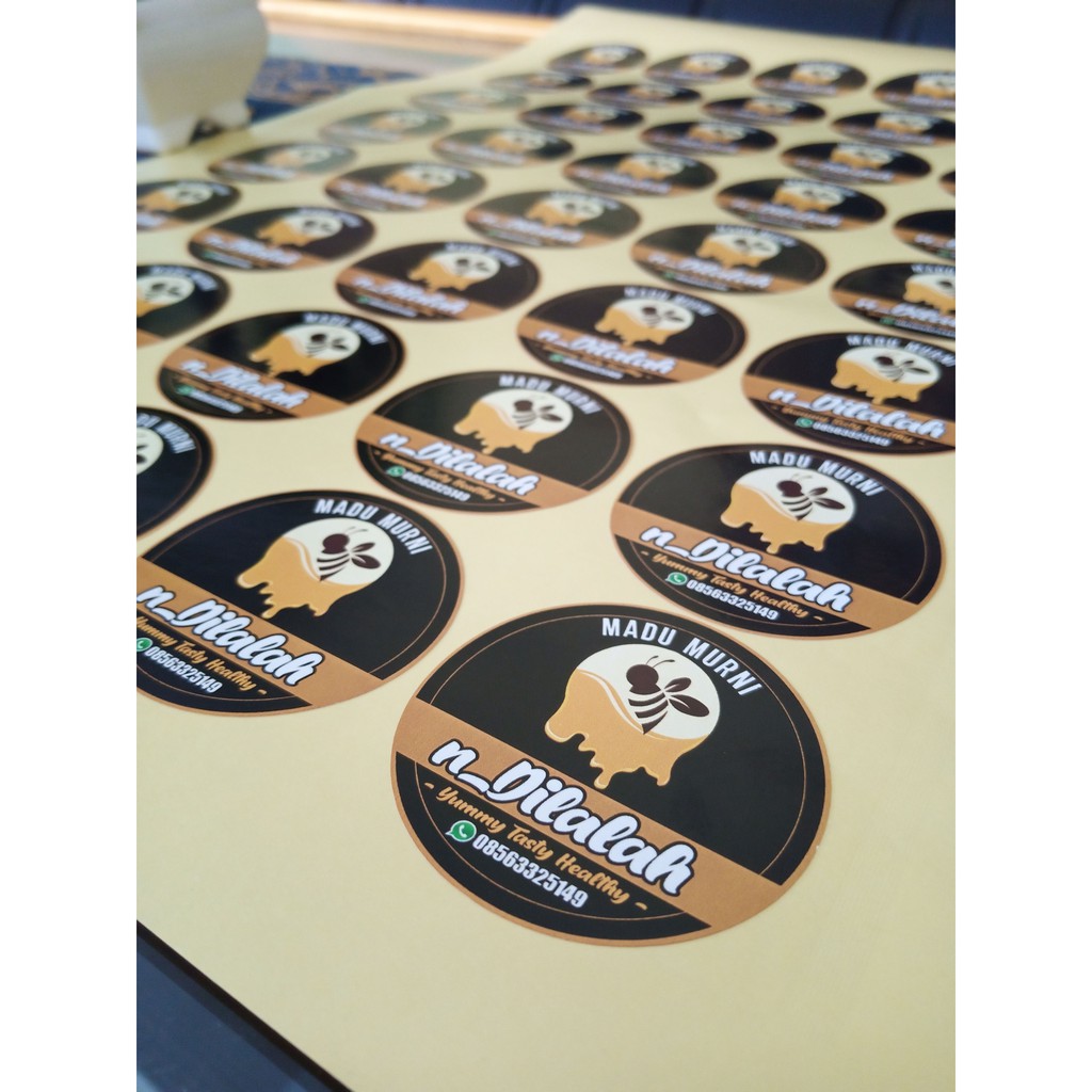 

Stiker Cutting Logo / Label A3+ (FREE DESIGN)