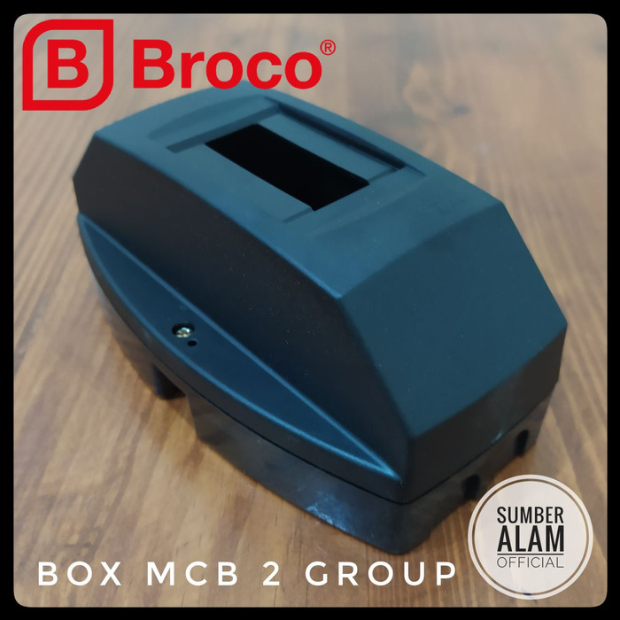 Unik BROCO box mcb 2group Murah