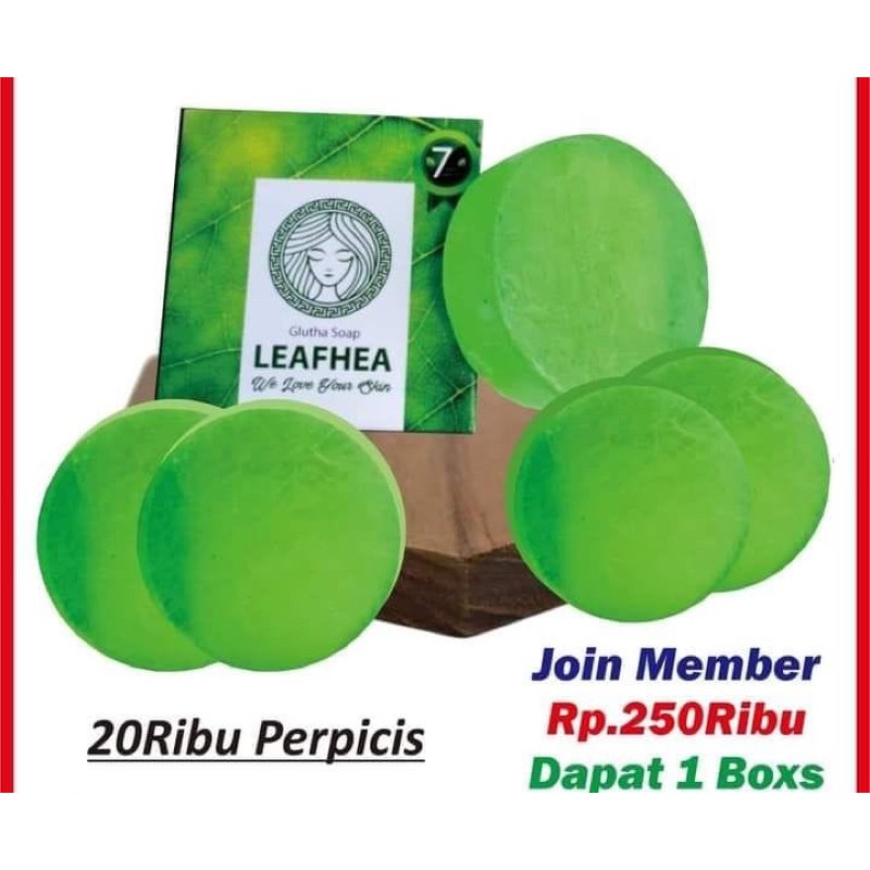 

leafhea glutashoap