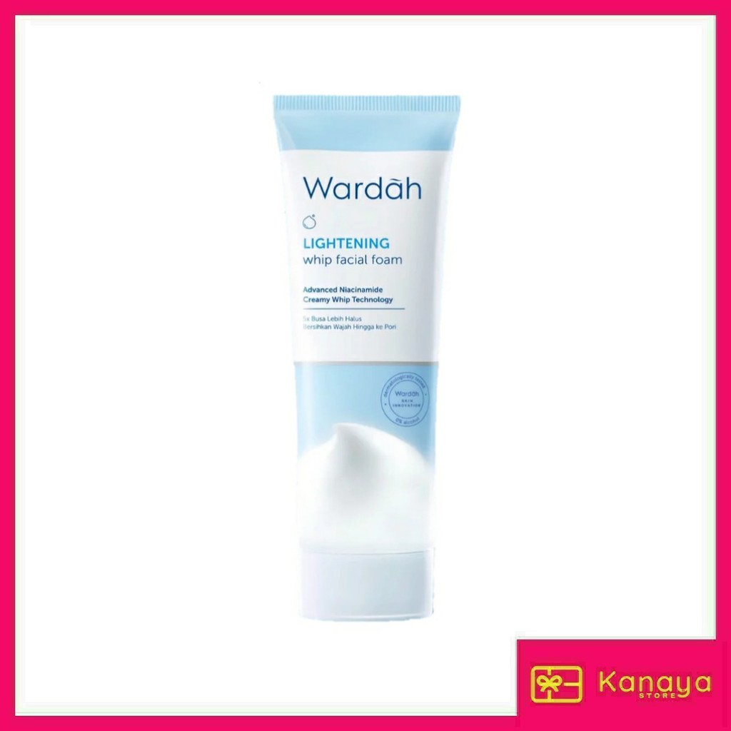 (BISA COD) Wardah Lightening Whip Facial Foam