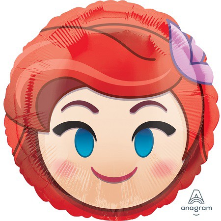 18" Ariel Mermaid Emoji