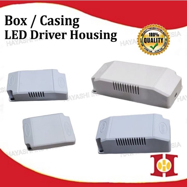 Kotak Box Casing Plastik Housing LED Driver Power Supply Panel Light