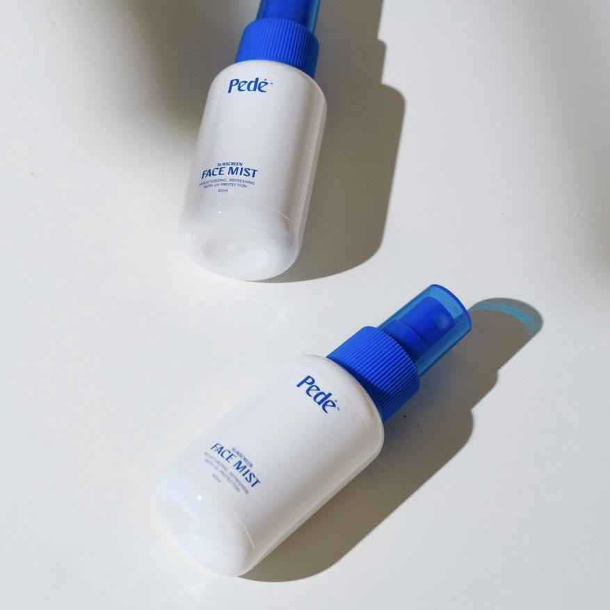 ✼ PEDE - Bundling Sunscreen Facemist | Moisturizing With SPF - 60 ML ☞