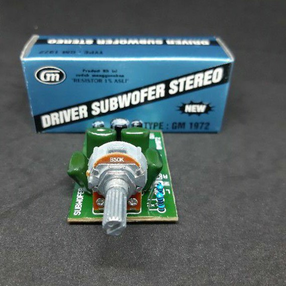 DRIVER SUBWOFER STEREO GM1972