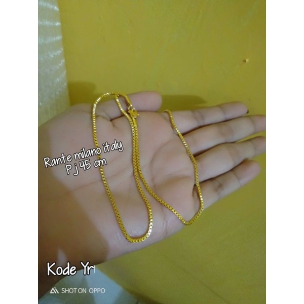 Kalung itali xuping