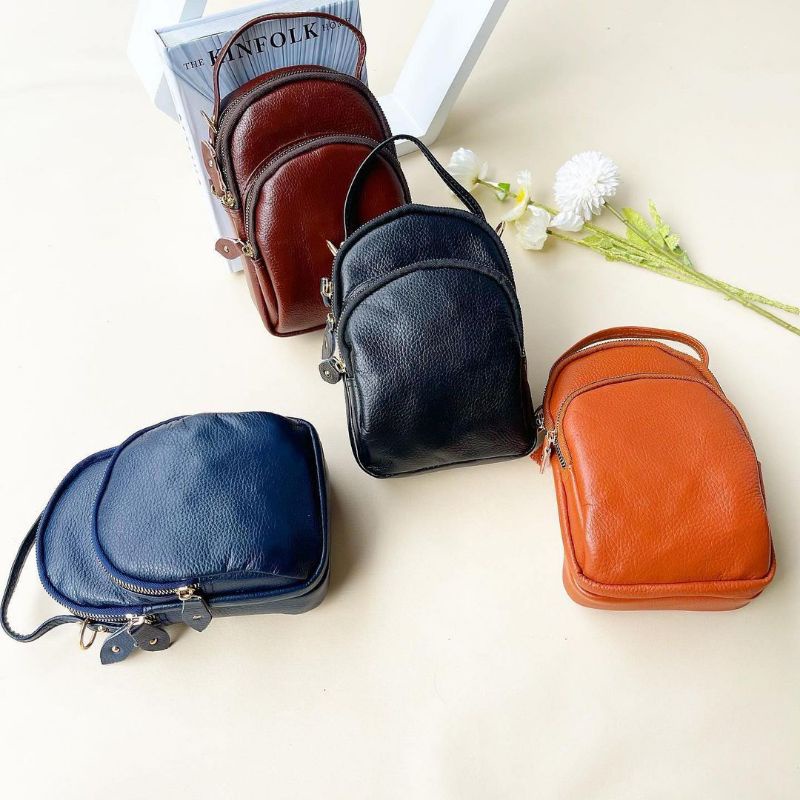 TAS SELEMPANG KULIT SAPI PAPIRUT GARUT ASLI√KERAJINAN KULIT SAPI ORIGINAL