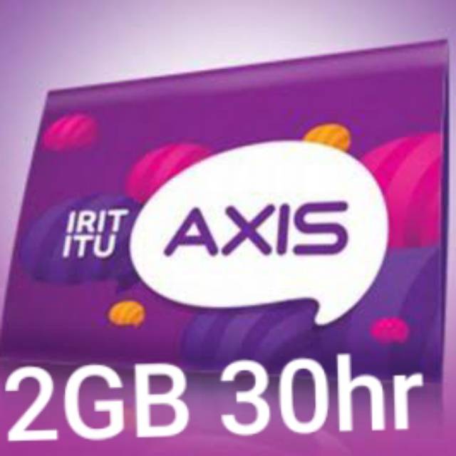 KARTU PERDANA AXIS 2GB 30HARI