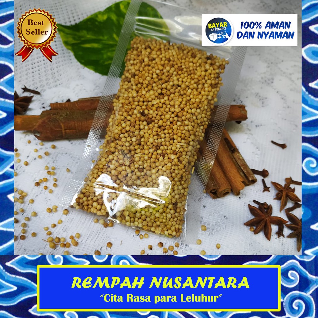 

KETUMBAR BIJI BUMBU DAPUR REMPAH - REMPAH KUALITAS PREMIUM DAN TERBAIK