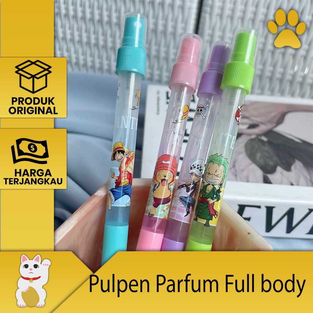

[LuckyFortuna88] Pulpen bentuk Parfume Full Body OnePiece Pen Bentuk Parfume Full Body OnePiece Lucu Murah Alat tulis kantor Alat tulis sekolah lucu murah
