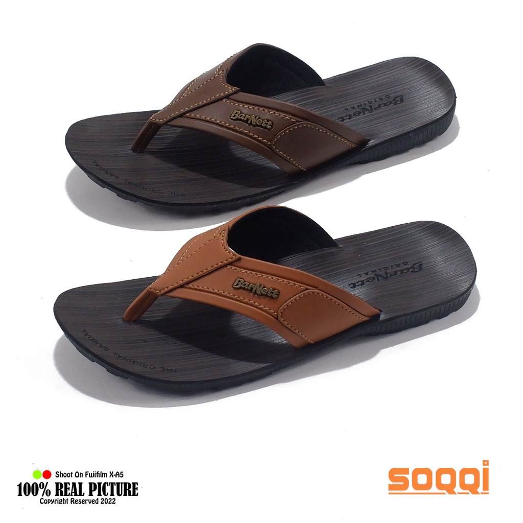 Exlusive Sandal japit pria Sandal laki laki berkelas casual luxury exlusive original sendal japit cowok pria dewasa model kulit sintetis casual branded barnett rally pro 01 terbaru murah bisa cod 39-43