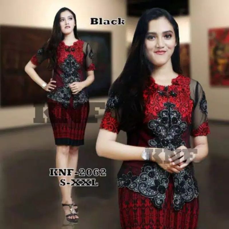 NEW SET BTP MELATI/KEBAYA PAYET PENDEK/KEBAYA RESMI/KEBAYA PESTA//KEBAYA NATALIA