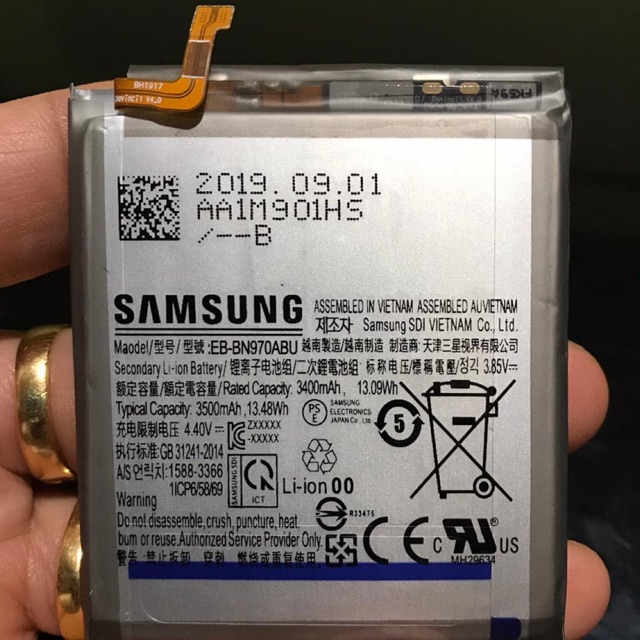 Baterai Battery Samsung S10e Ori 100% Sein