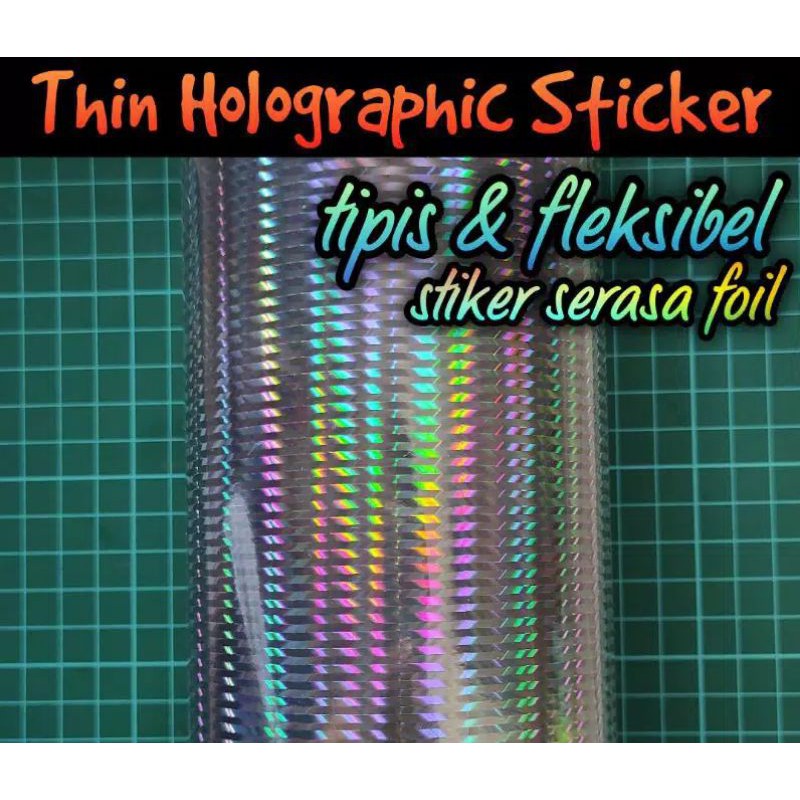 Stiker Hologram Impor (cocok untuk Metal Jig)