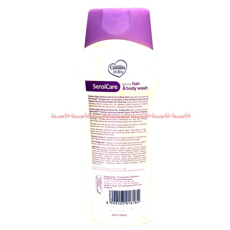 Cusson Baby Sensicare 24 Hari Daily Moisturizing Lotion 200ml Cussons