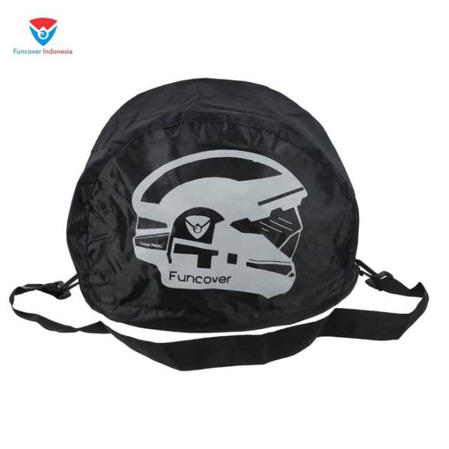 Tas Helm Anti air Cover Helm Waterproof RainCoat Full face Sarung Jas Hujan Helm Funcover
