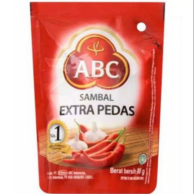 

SAMBAL ABC ASLI 75 GRAM