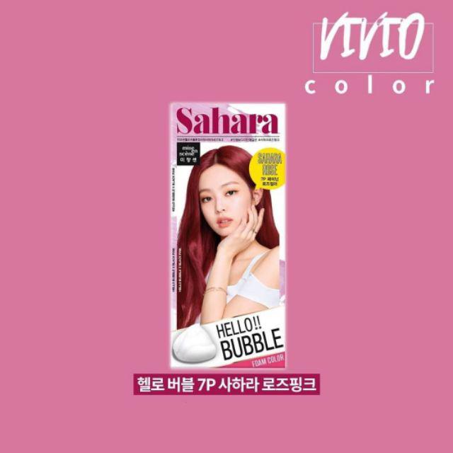 [READY] Mise En Scène Hello Bubble Foam Hair Color Blackpink-7P Sahara Rose