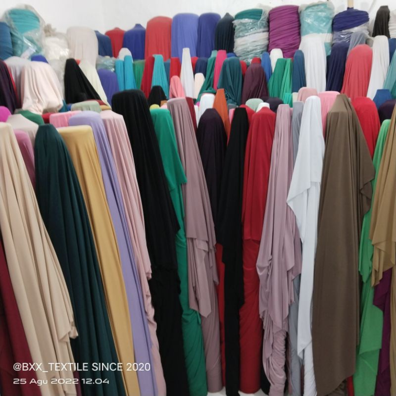 HARGA/0,5 M / KAIN JERSEY ITY PREMIUM / KAIN JERSEY KOREA PREMIUM / BAHAN JERSEY PREMIUM TEBAL GAMIS