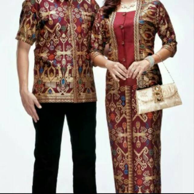 BAJU BATIK COUPLE SARIMBIT GAMIS ERIKA SERAGAM PESTA/HIJAB
