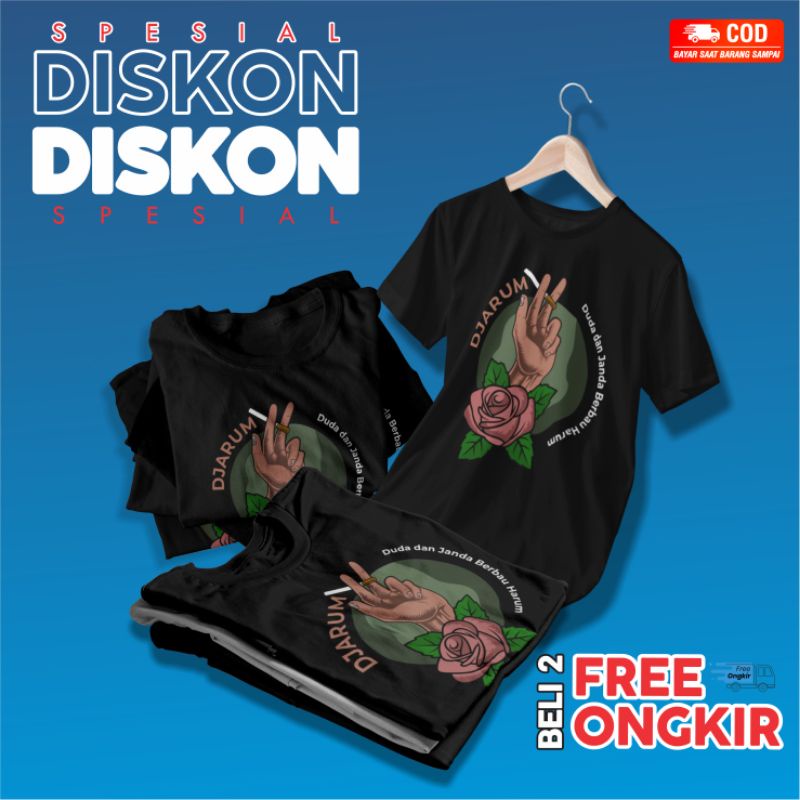 Kaos DJARUM BELI 2 GRATIS TAS