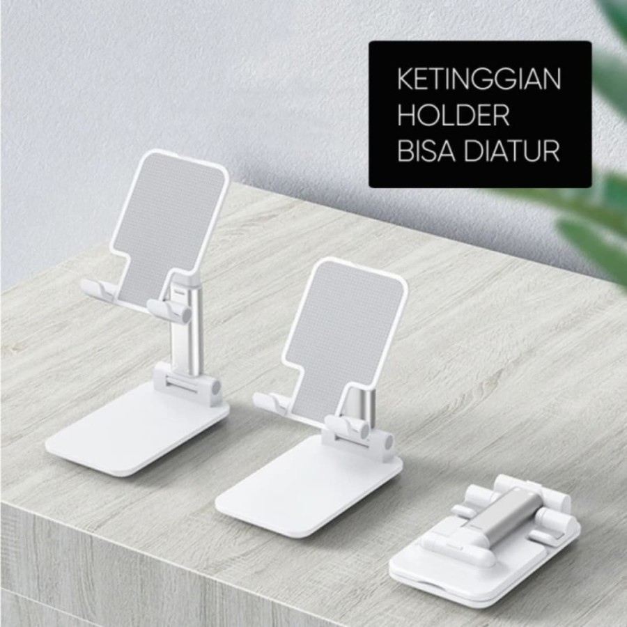 *COD*Holder HP K3 - Holder Standing Handphone - Folding Desktop Phone