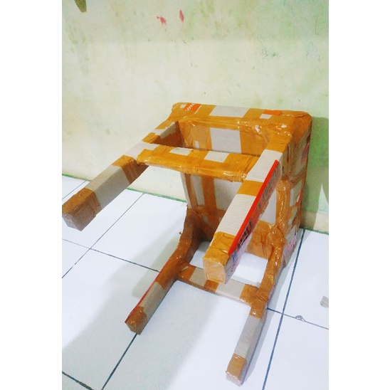 TOILET DUDUK KAYU WC DUDUK KAYU CLOSET DUDUK KAYU PORTABLE TINGGI 50CM PULAU JAWA