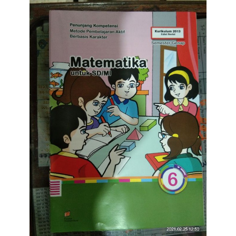 LKS MATEMATIKA SD KELAS 4 5 6 SEMESTER 2 KURIKULUM 2013 EDISI REVISI
