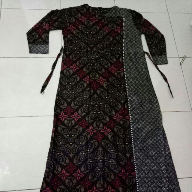 Gamis Batik Modern, Gamis Jumbo, Batik Kombinasi Ukuran Big Size ~~