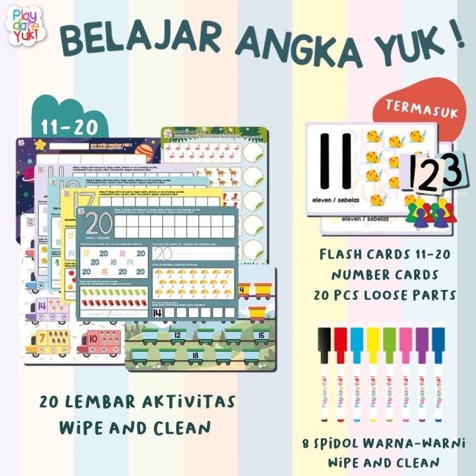Belajar Angka 11-20