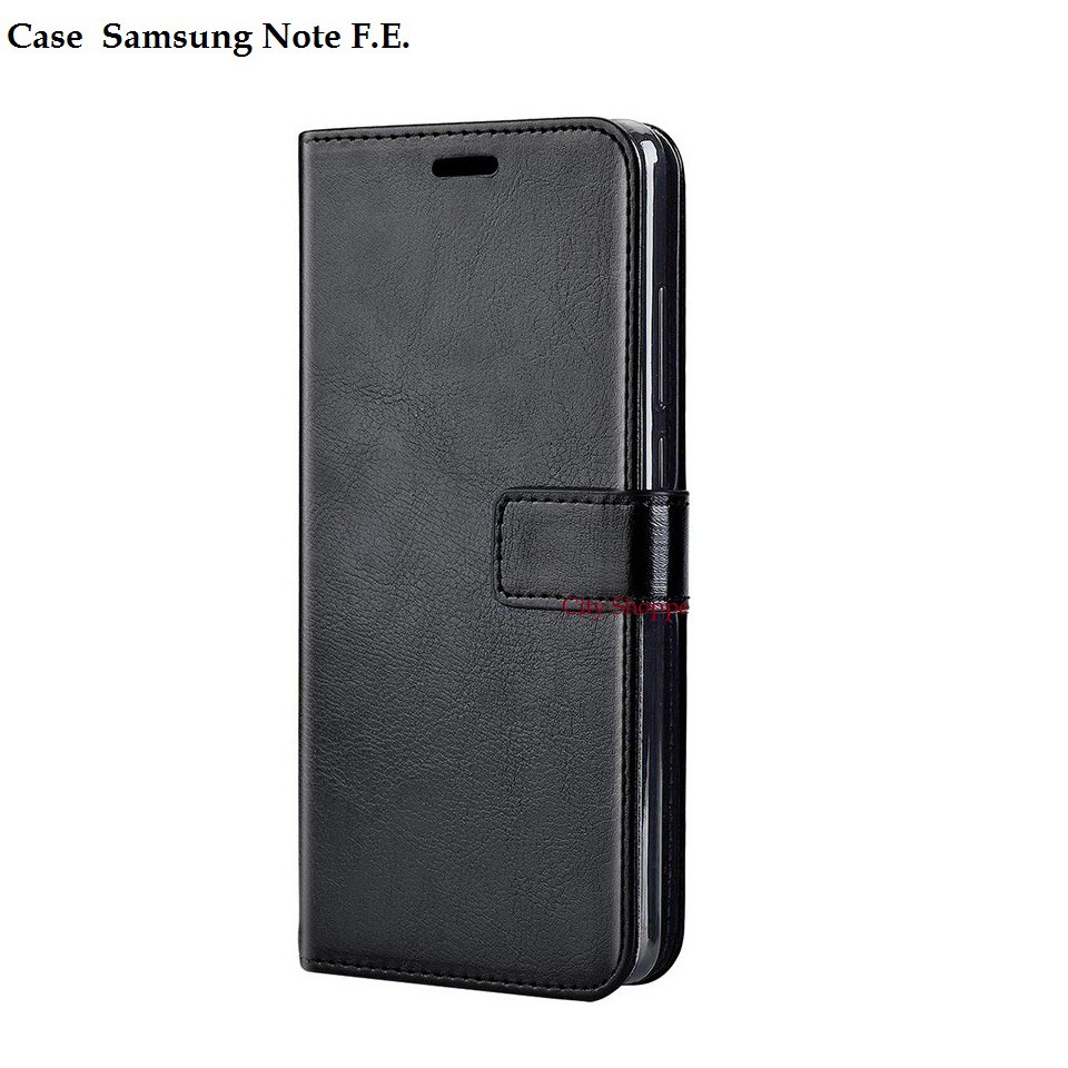 Samsung Galaxy Note FE Flip Case PU Leather Softcase