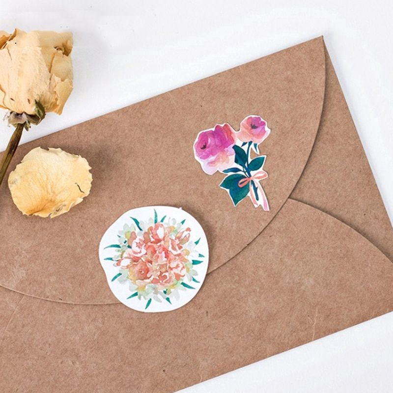 

45pcs Pretty Flowers Sticker