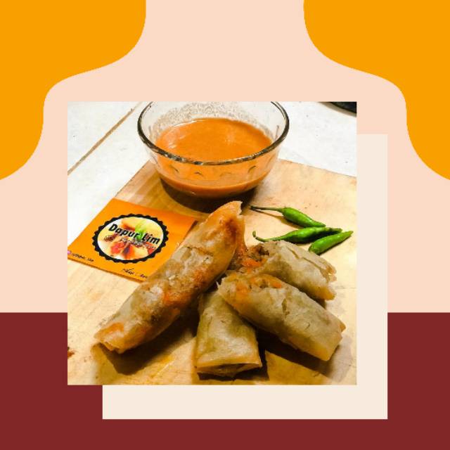 

Lumpia sayur daging sapi frozen (100% Halal)