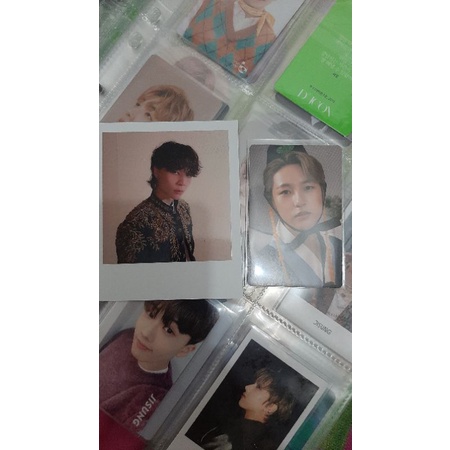 ตลาดนัดnct photocard renjun puff stiker & kihno arrival