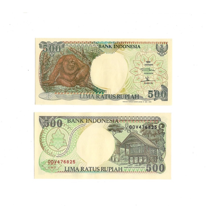 Uang kuno Indonesia 500 Rupiah Emisi 1992