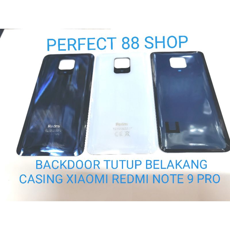 BACKDOOR XIAOMI REDMI NOTE 9PRO / TUTUP BELAKANG XIAOMI REDMI NOTE 9 PRO