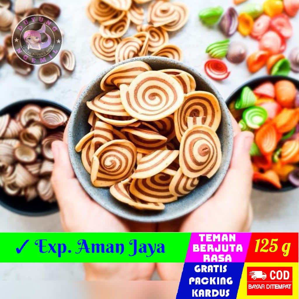 

Kuping Gajah Contong Cream 125g Coklat Premium | Duyung Ngemil - makanan ringan snack kiloan jajanan jadul camilan enak Jajanan sehat cemilan murah